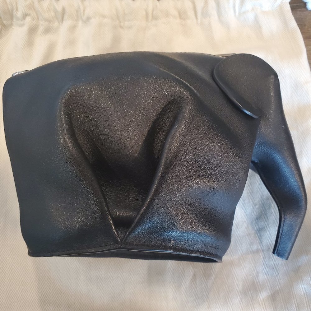 Loewe Elephant Mini Crossbody Bag Black